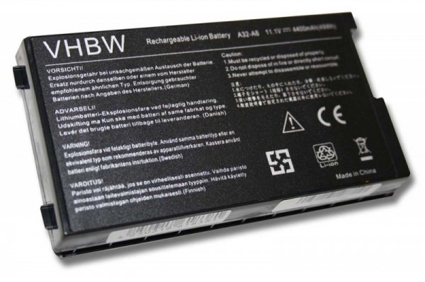 Notebook Akku für ASUS A8 u.a. 11,1V 4400mAh