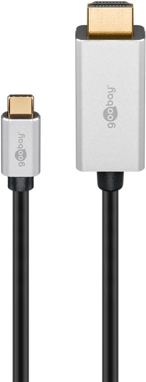 Goobay Adapterkabel USB-C™ auf HDMI™, 2 m - USB-C™-Stecker > HDMI™-Stecker (Typ A)