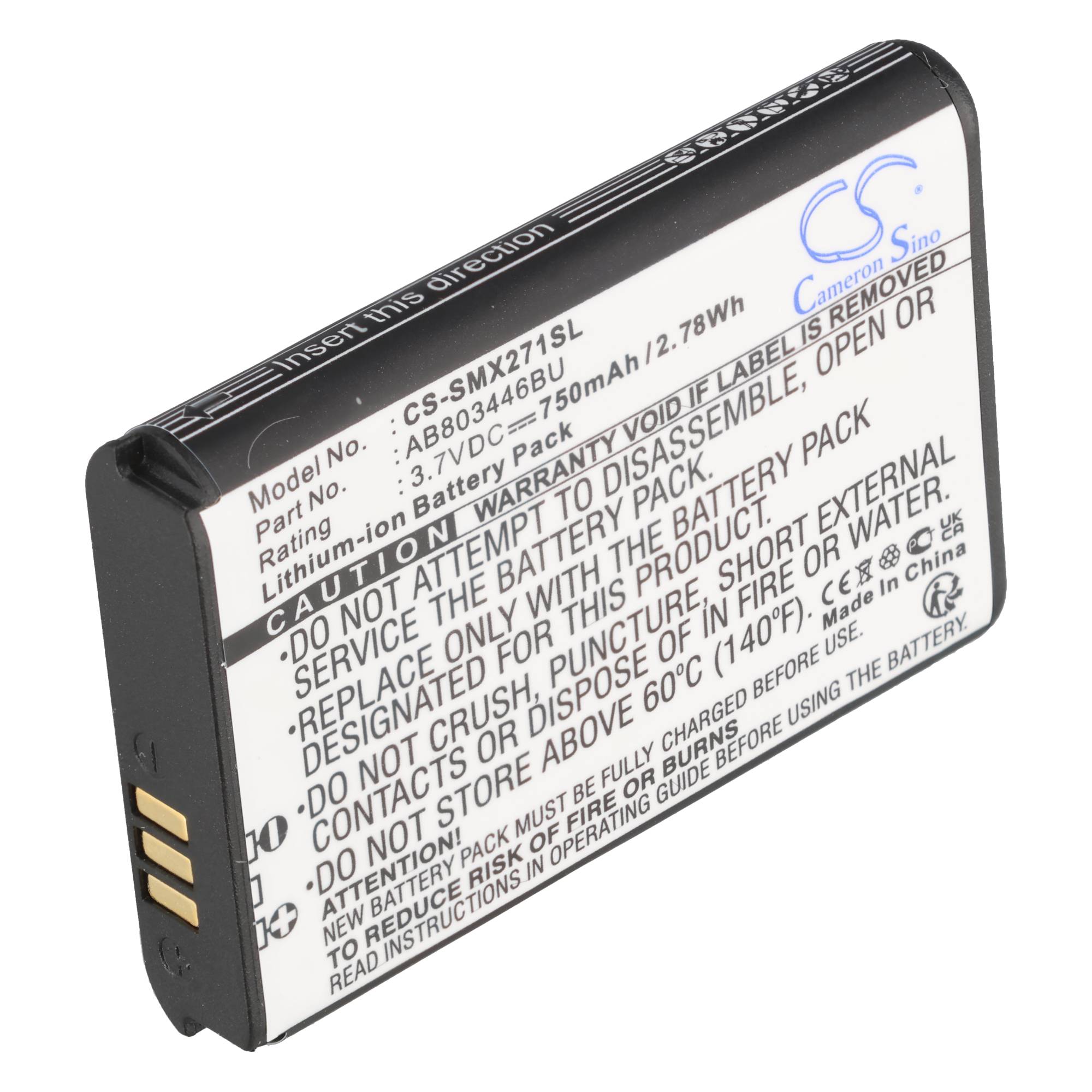 Akku passend für den Samsung GT-B2710 Akku AB803446BU