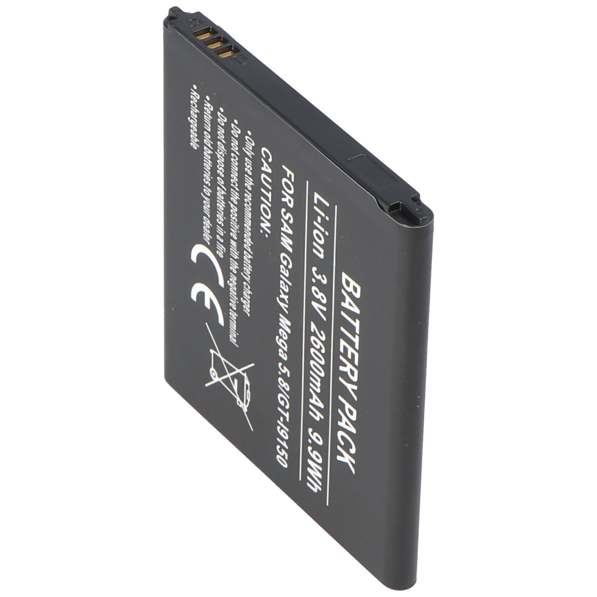 AccuCell Akku passend für Samsung Galaxy Mega 5.8, Samsung Galaxy GT-I9150