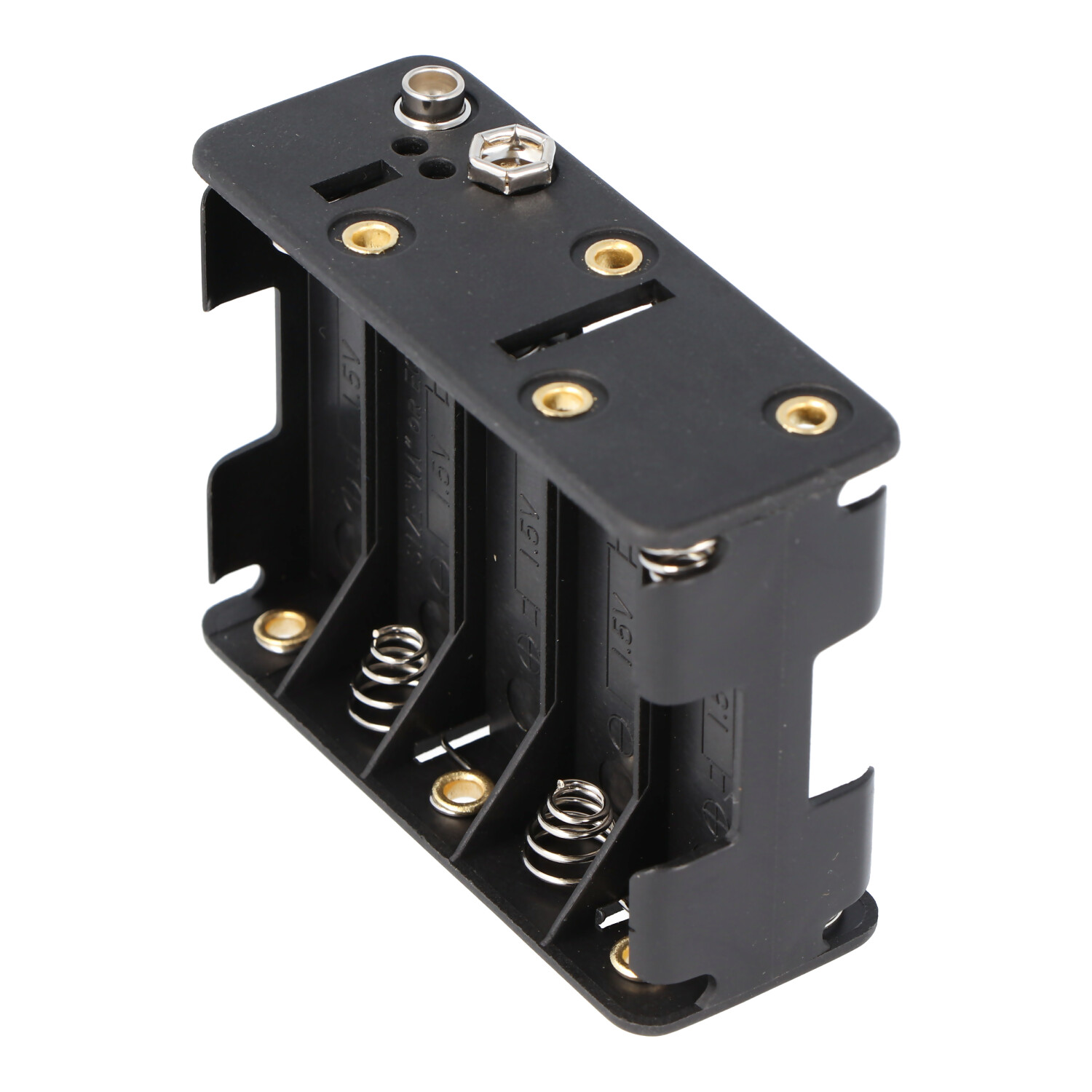 Batteriehalter für 10x Mignon AA LR6 Batterie, Akku – Batteriehalter AA Mignon, Batterie Halterung Elektronik (Kunststoff)