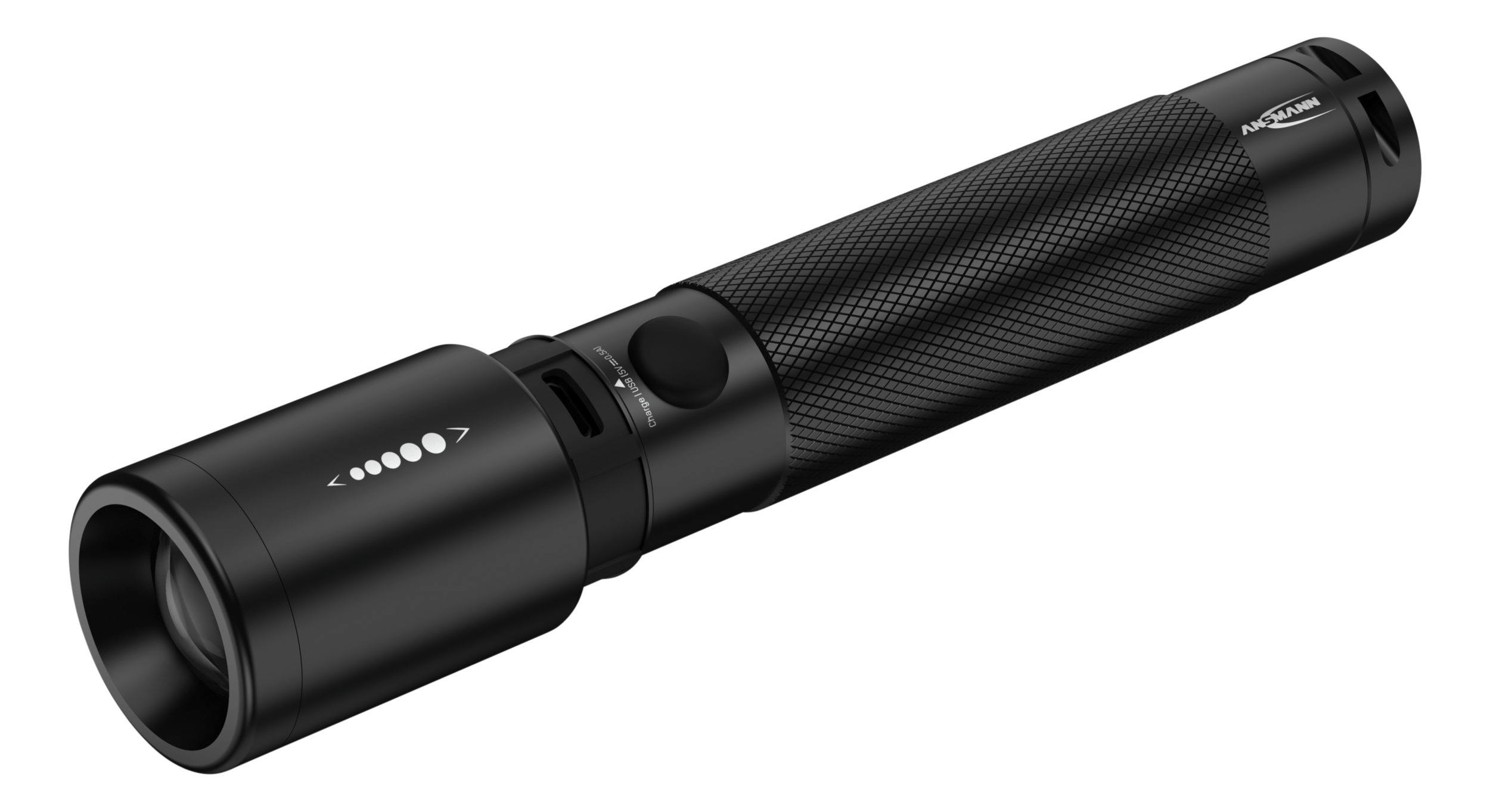 Ansmann LED Taschenlampe Future T400FR wiederaufladbar, ideal für Outdoor & Profi-Einsatz