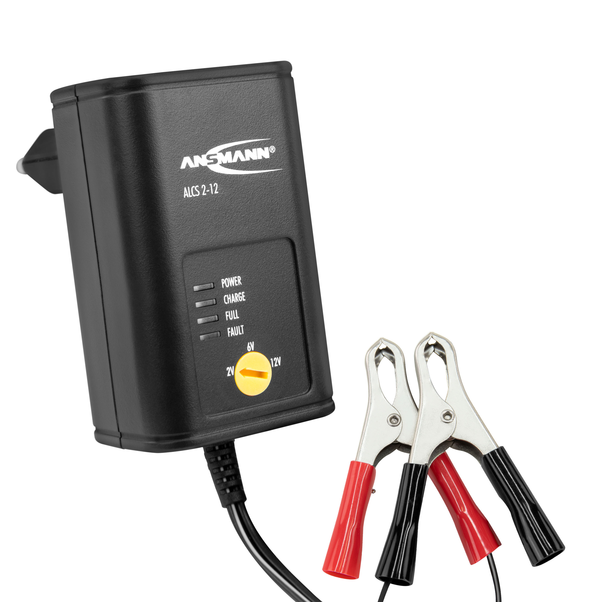 Ladegerät für 2V, 6V und 12V Blei-Säure-, Blei-Gel- und Blei-Vlies-Akkus ab 1,2Ah
