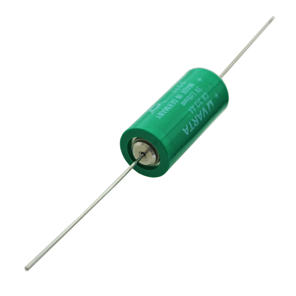 Varta CR2/3AA Lithium Batterie, Varta 6237 mit Axialem Drahtans