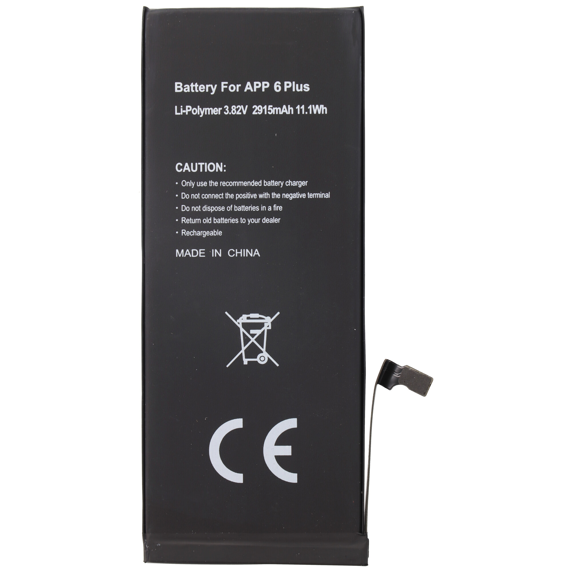 2915mAh Akku passend für den Apple iPhone 6 Plus Akku zum Selbsteinbau ohne Werkzeug