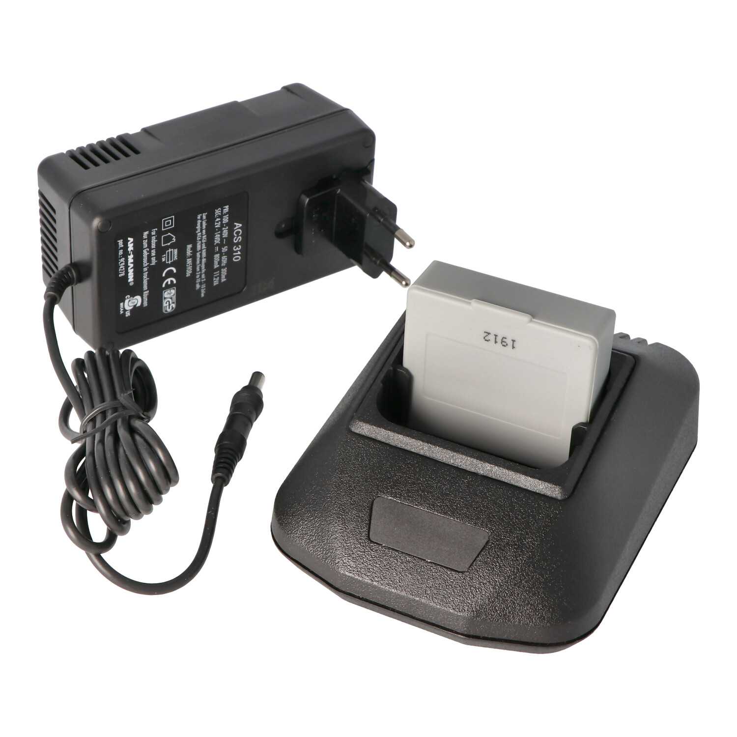Akku und Ladegerät passend für Hetronic NM13HA Akku 68300990, 68300600, FBH300 3,6 Volt 700-2200mAh