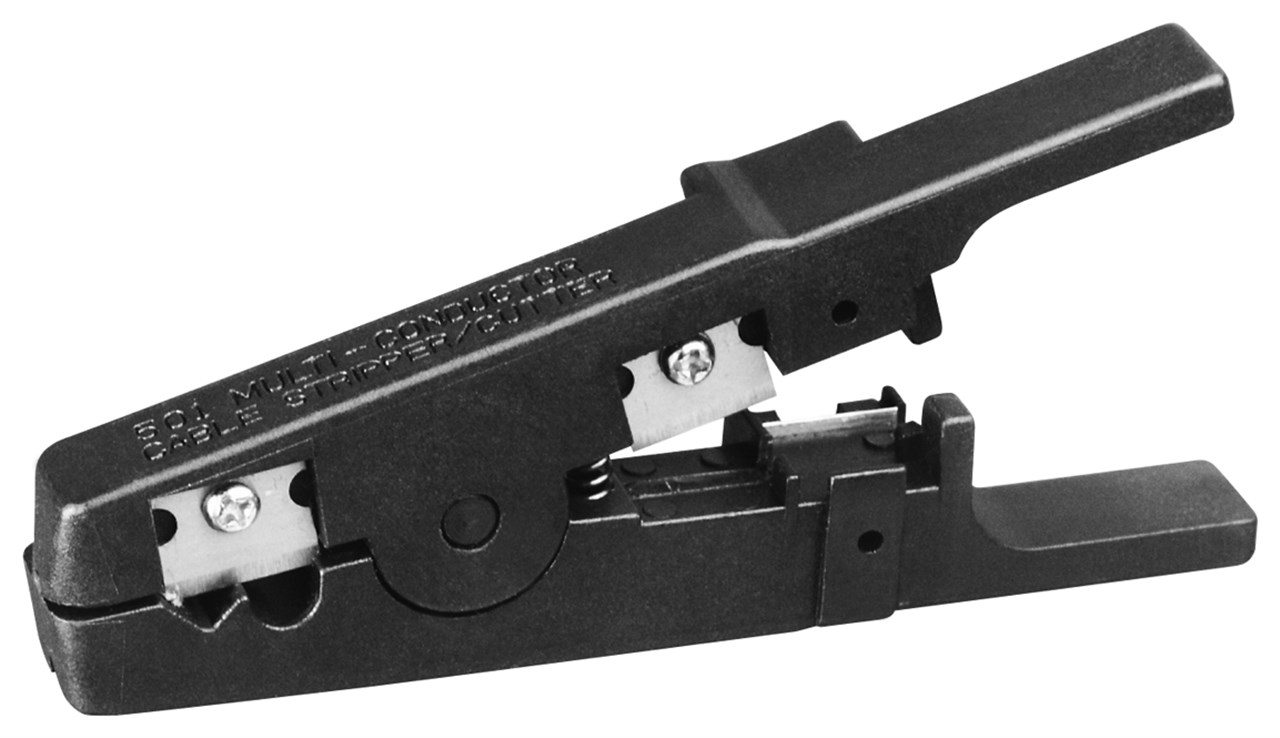 Fixpoint Universelles Abisolierwerkzeug für 3,2-mm- bis 9,5-mm-Kabel - geeignet für Kabel mit einem Durchmesser von 3,2 mm bis 9,5 mm, 22 AWG