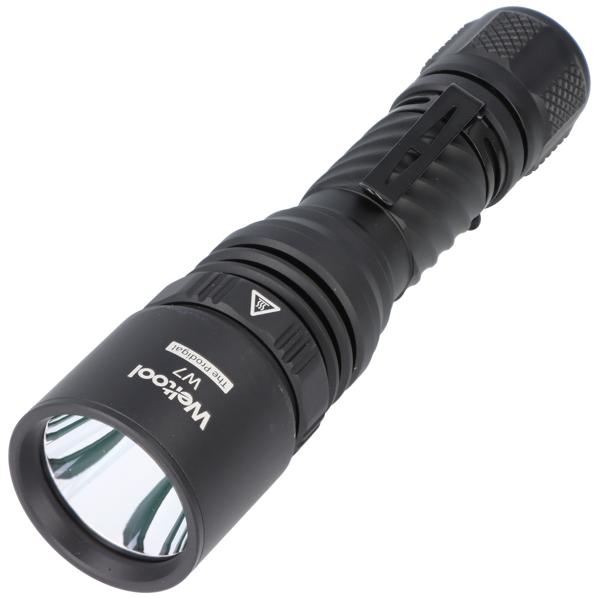 Weltool W7 taktische LEP-Taschenlampe, beeindruckende Reichweite bis zu 1.788 Metern, 700 Lumen, inkl. 21700 Li-Ion Akku
