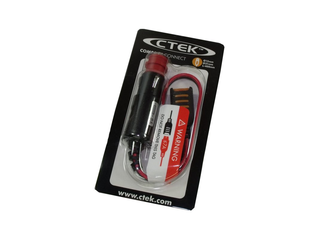 CTEK Multi-Zigarettenanzünder-Kabel passend für MXS 3.6, MXS 5.0, MXS 7.0 u.W Typ 56-263 Bleiakku