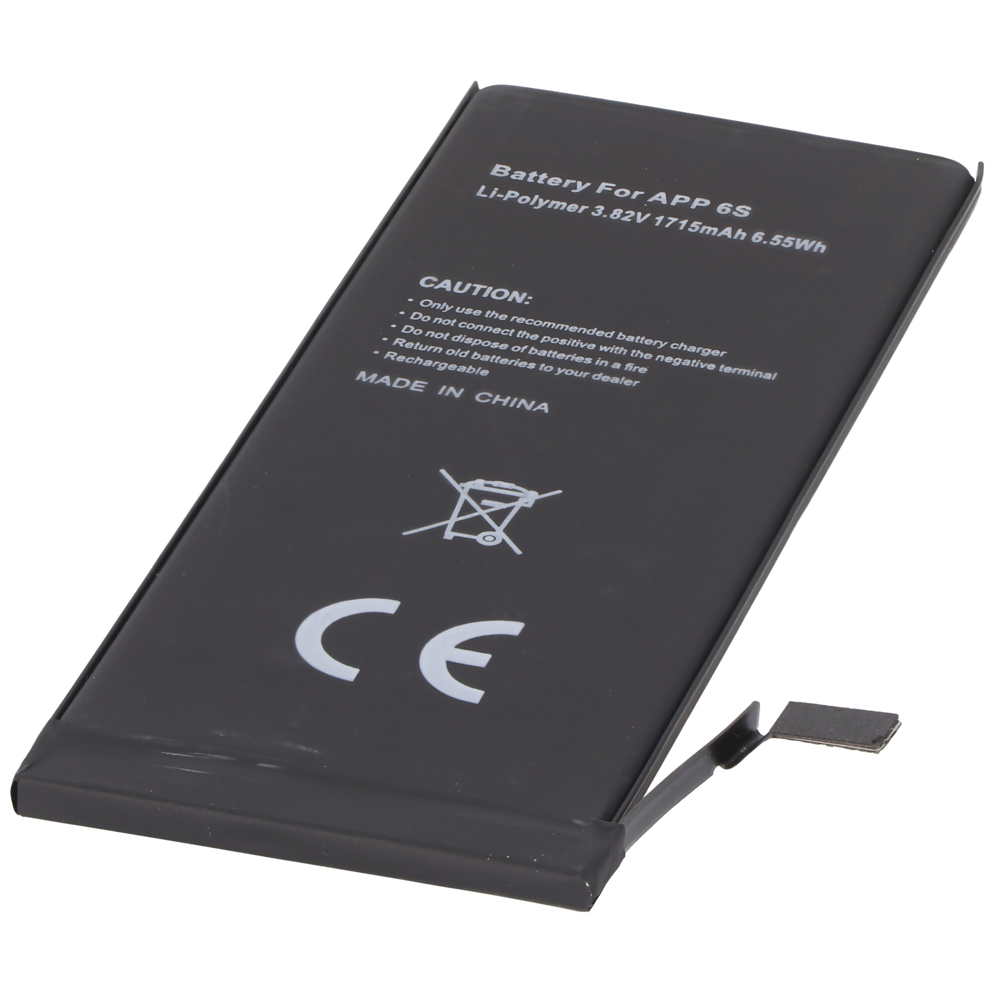 AccuCell Akku passend für den Apple iPhone 6S Akku 616-00033, 616-00036, Kapazität 1715mAh