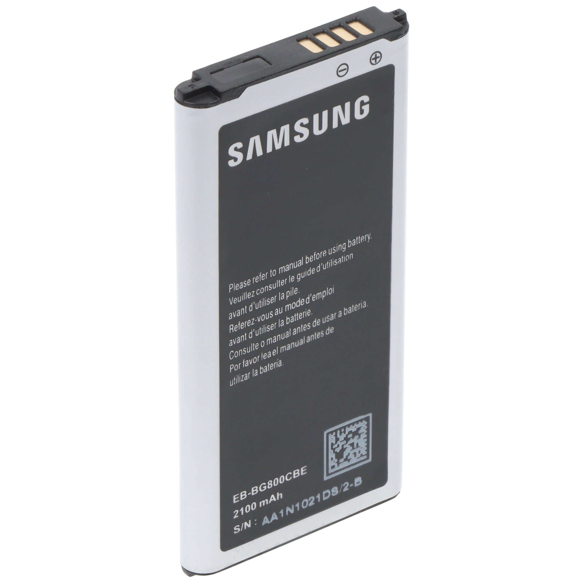 Akku Original Samsung für Galaxy S5 Mini G800, Typ EB-BG800BBE