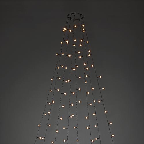 LED Baummantel außen 400 bernsteinf. LED 6328-800
