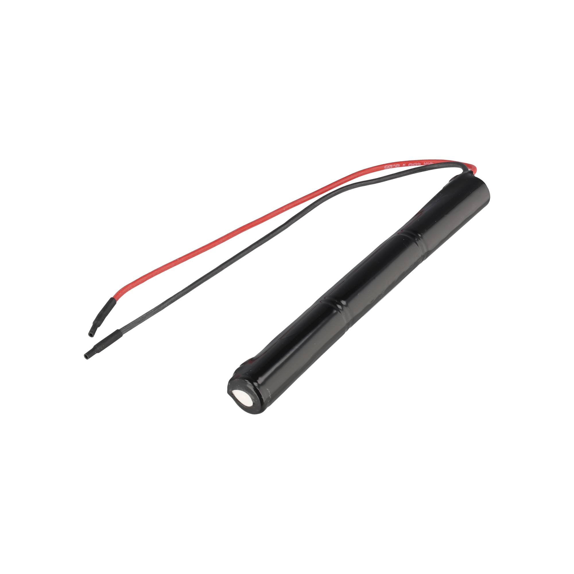 Notleuchtenakku NiMH 3,6V 2100mAh L1x3  A mit 200mm Kabel 0,75mm² ersetzt RZB