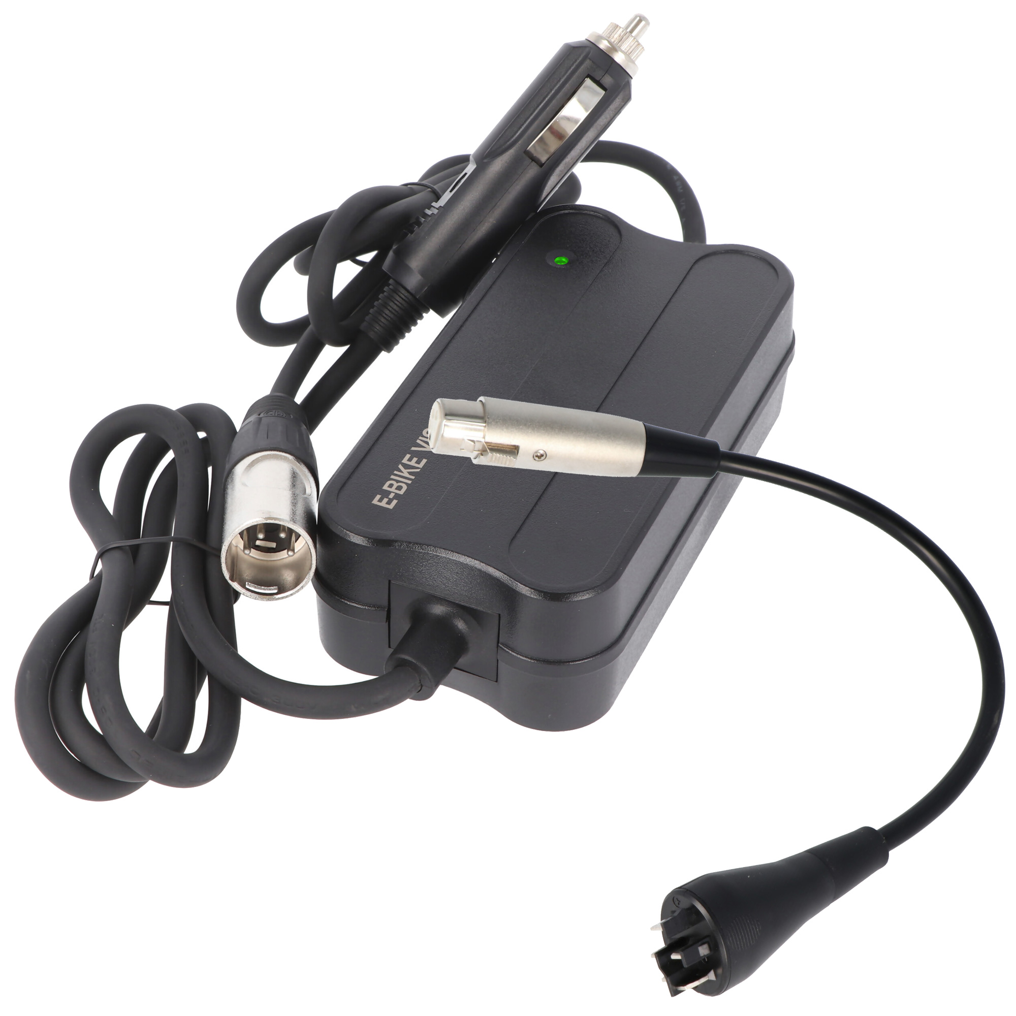 12V KFZ-Ladegerät SET für Bosch Active, Performance 36V Akku, Ladeschluss-Spannung 42V max. 2 A Ladestrom, nicht für Bosch Smart System geeignet