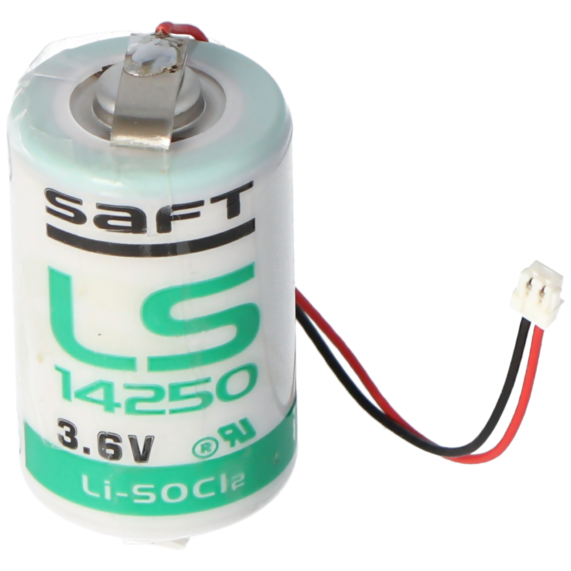 3,6 Volt Lithiumbatterie passend für Winkhaus Schliessanlage Blue Chip, ersetzt BC EB Batterie für Winkhaus Zylinder BC 11, BC 12, BC 14 MK, BC 15, 25x14mm 1/2AA