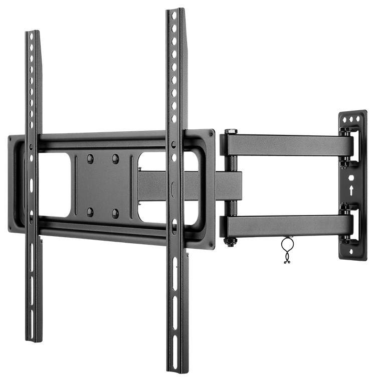 Goobay TV-Wandhalterung Basic FULLMOTION (M) - Halterung für Fernseher von 32 bis 55 Zoll (81-140 cm), vollbeweglich (schwenkbar und neigbar) bis 35 kg