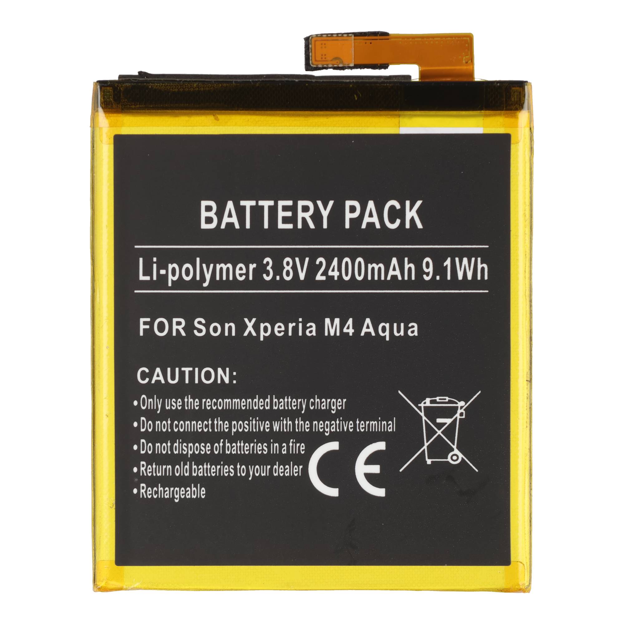Akku passend für den Sony Aqua, Xperia M4 Aqua Akku LIS1576ERPC