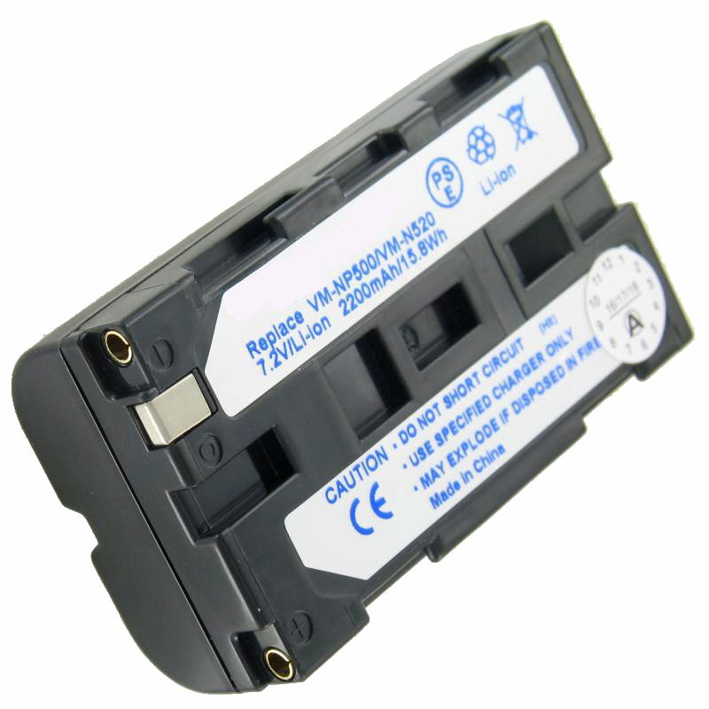 AccuCell Akku passend für Sony NP-500H, Sony NP-510, Sony NP-520