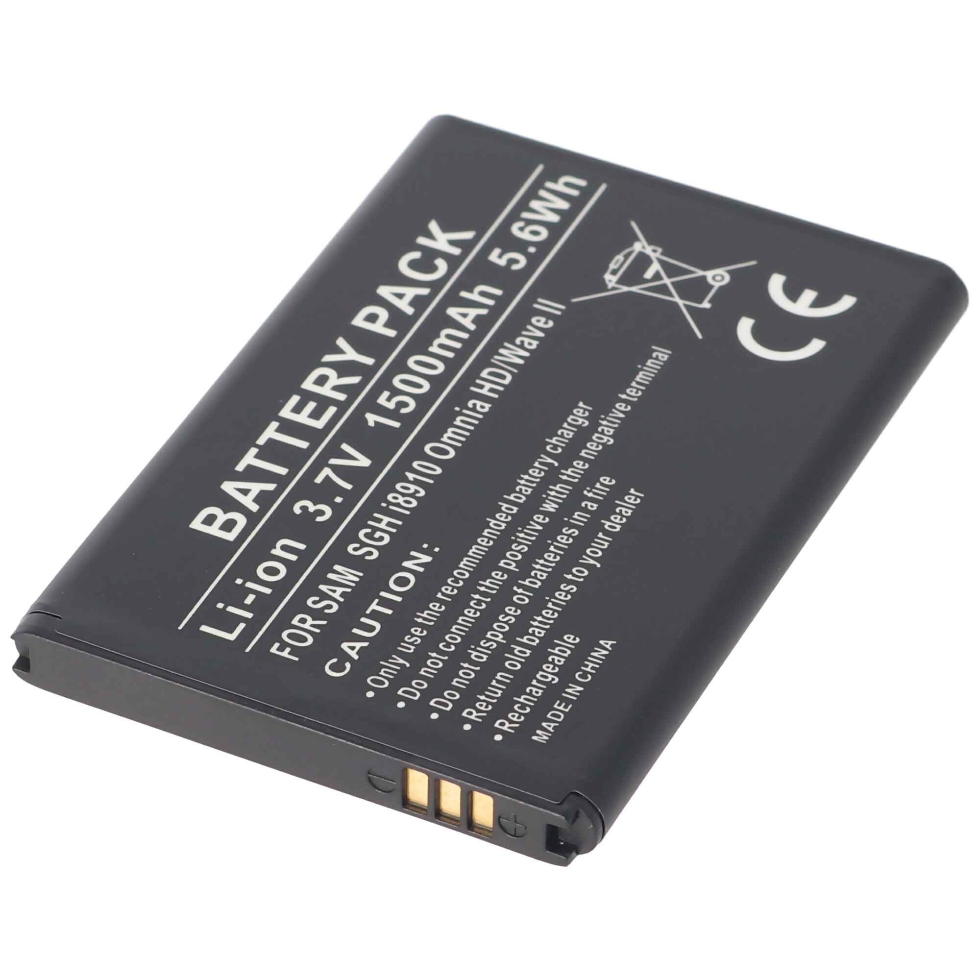 Samsung Omnia 7 Ersatz-Akku von AccuCell COOLPAD CPLD-69, VODAFONE EB504465VU, SO1S416AS/5-