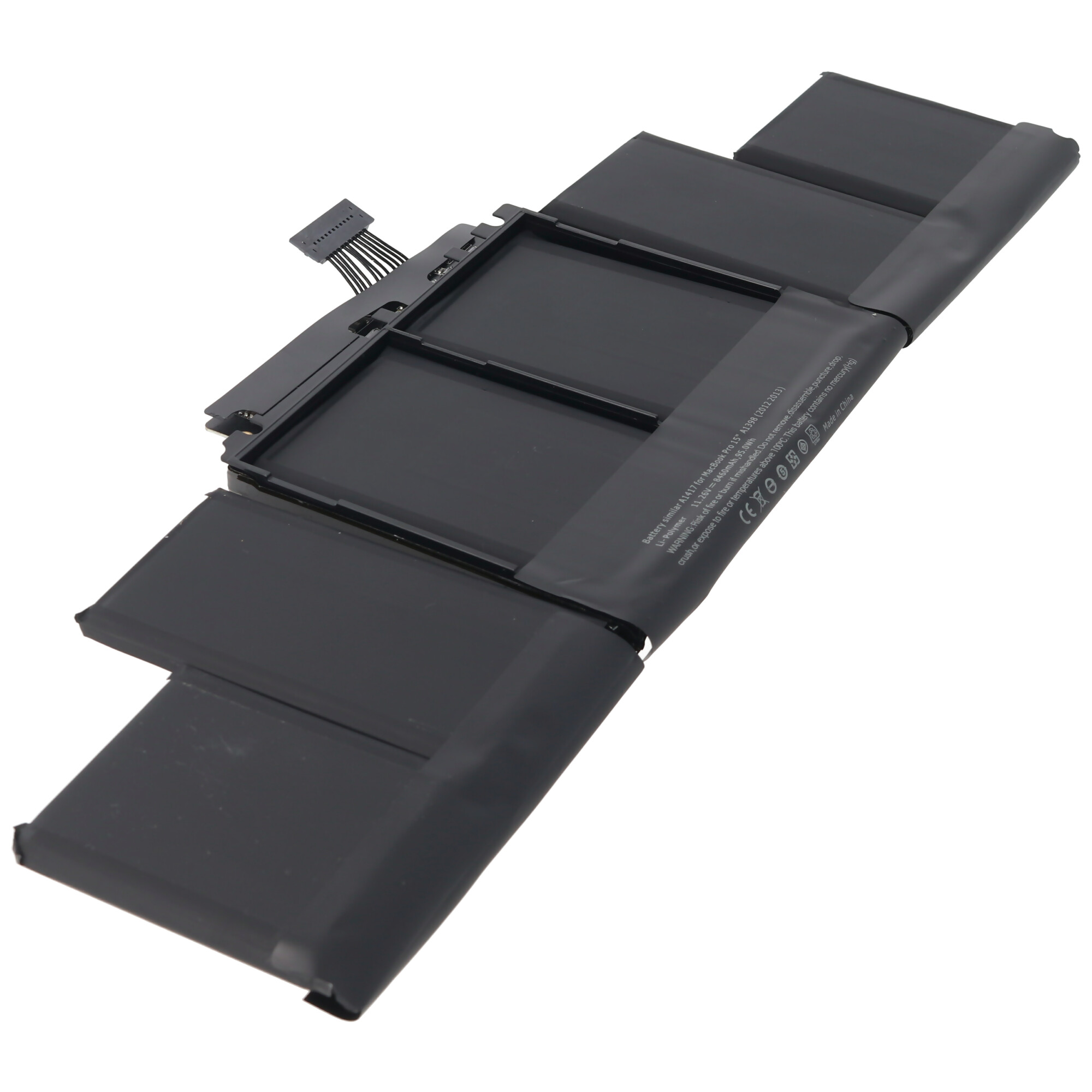 Akku passend für Apple A1398 Akku A1417 MacBook Pro Core i7 Baujahr 2012, 2013 beachten