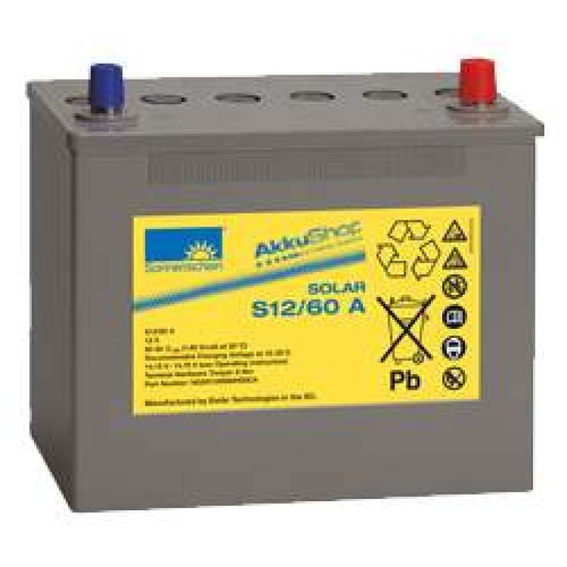 Sonnenschein Solar S12/60 A Akku 12Volt 60Ah