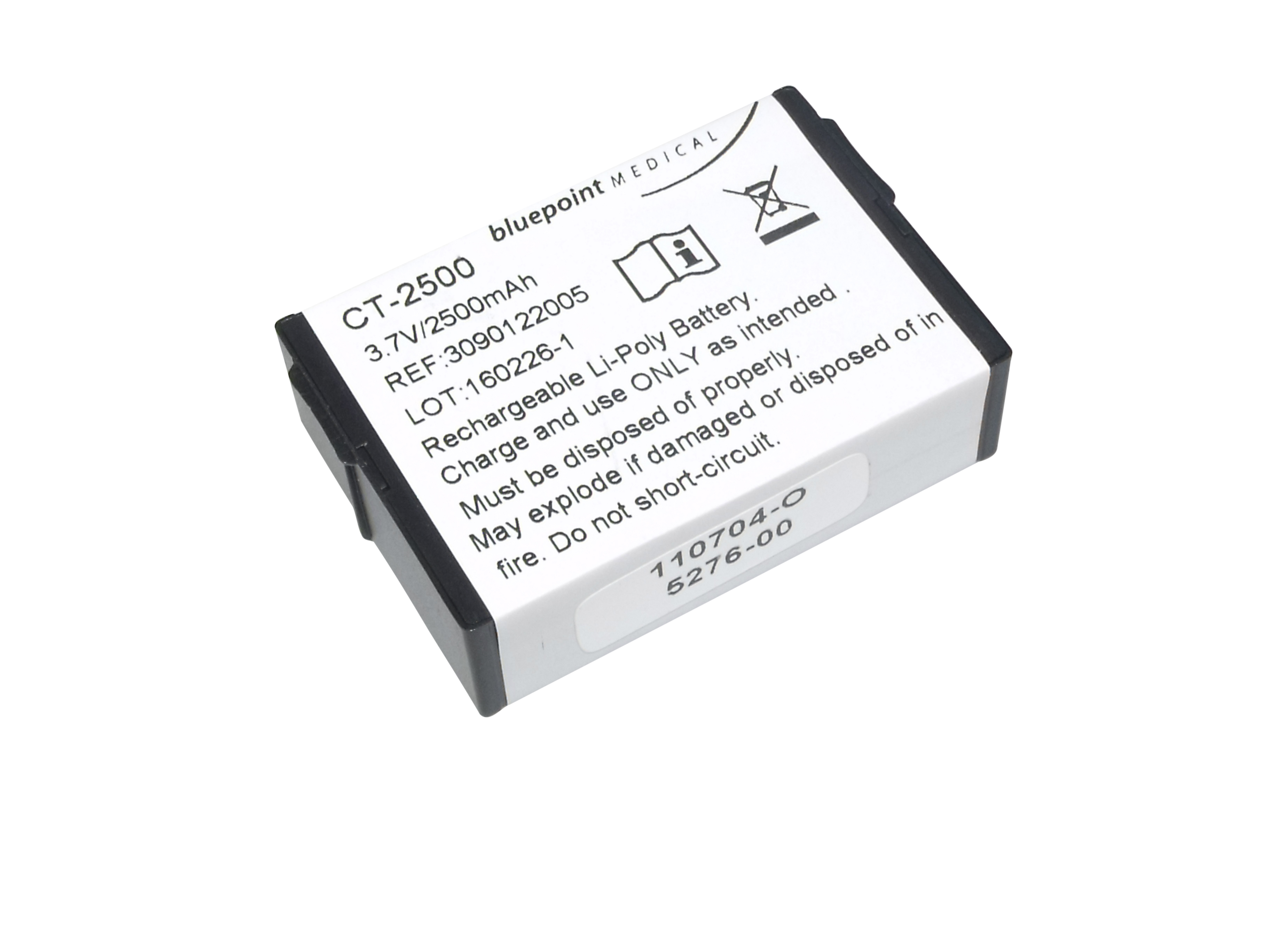 Original Li Polymer Akku CapnoTrue Monitor CT-2500