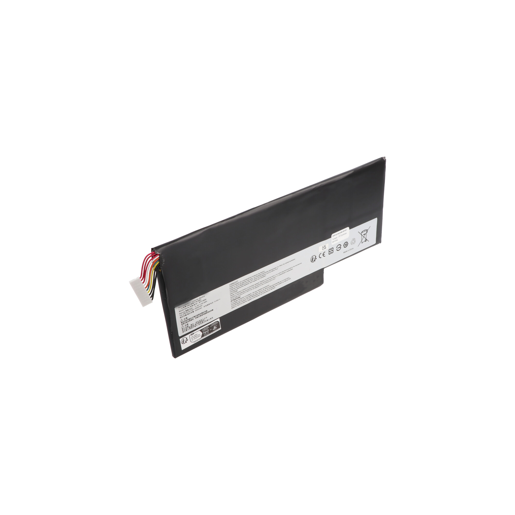 Akku passend für MSI GF63, GF75, GF75 8RD Serie, ersetzt MSI BTY-M6K Akku, 11,4V 4600mAh