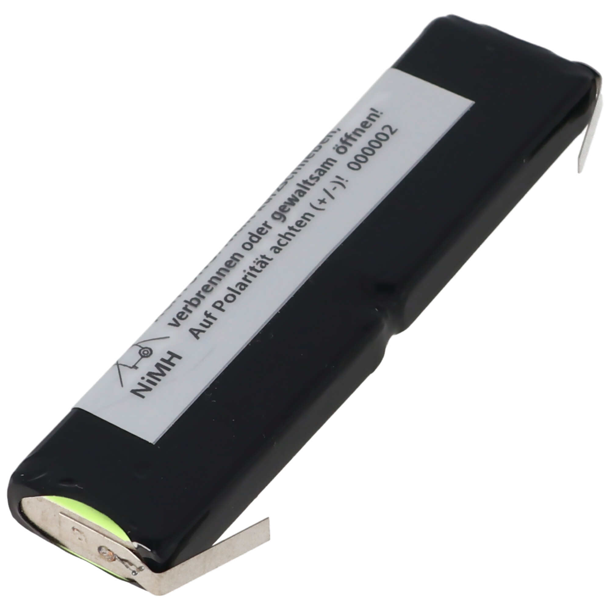 Akku passend für Philips Monolith M9951B/01 2,4 Volt Akkupack für Monolith M9951B/01, Akku mit Lötfahnen, Kabel mit Stecker muss selbst angelötet werden
