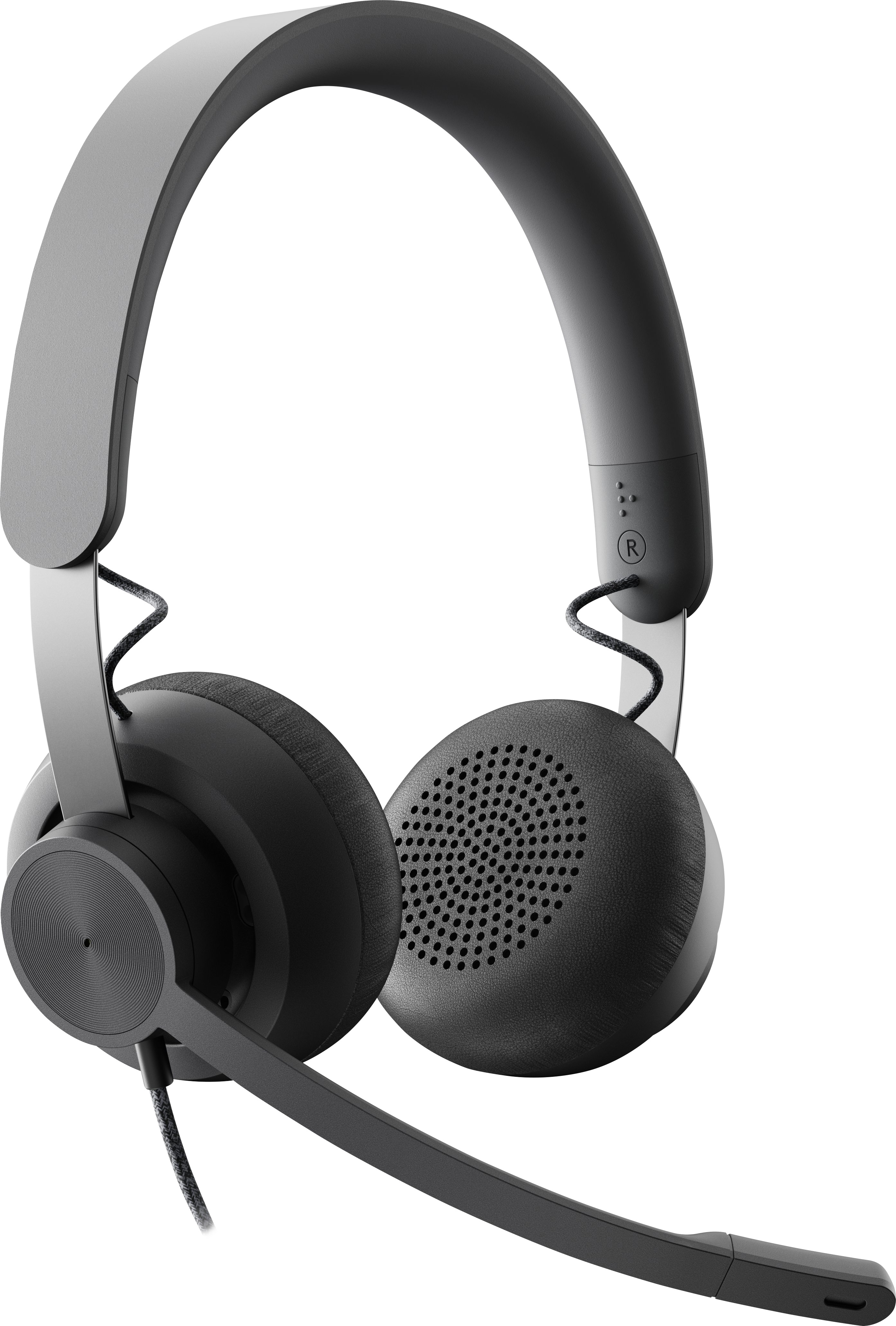 Logitech Headset Zone Wired MS, USB, Stereo Ladelkabel, schwarz, Business