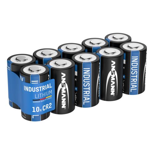 Ansmann Lithium-Batterie CR2 / CR15270, 3 Volt, 10er Sparpack, perfekt für den alltäglichen Gebrauch