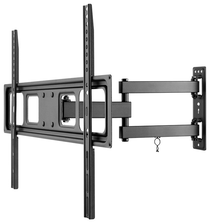 Goobay TV-Wandhalterung Basic FULLMOTION (L) - Halterung für Fernseher von 37 bis 70 Zoll (94-178 cm), vollbeweglich (schwenkbar und neigbar) bis 35 kg