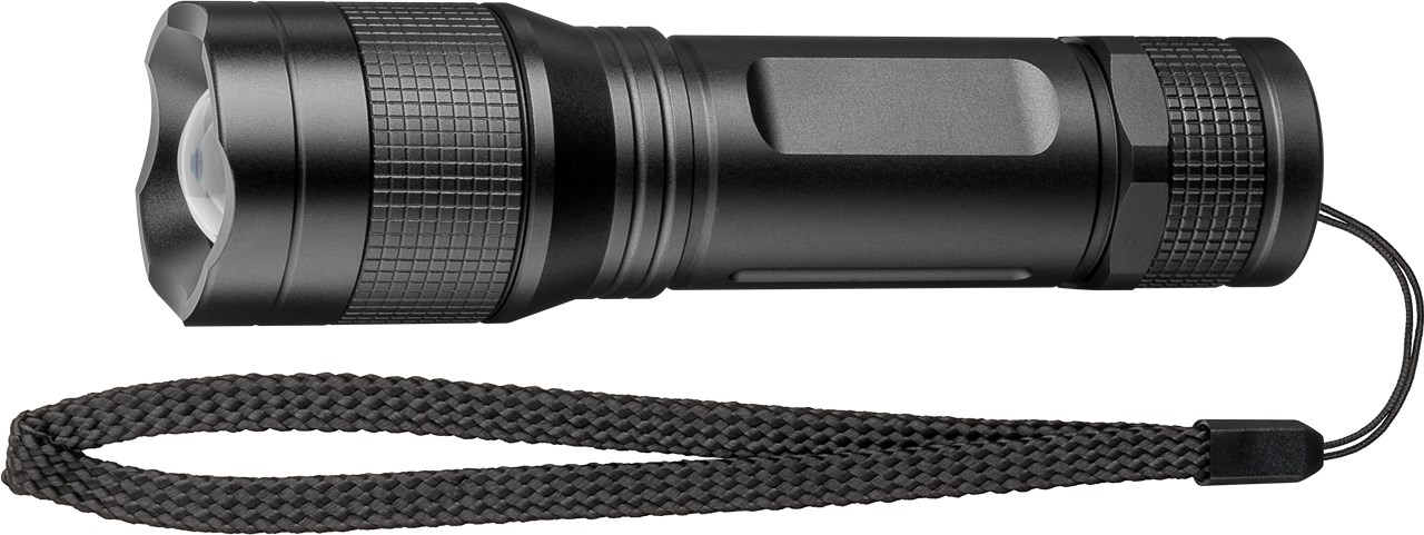 LED-Taschenlampe High Bright 300 ideal für Freizeit, Sport, Camping, Angeln, Jagd und Pannenhilfe