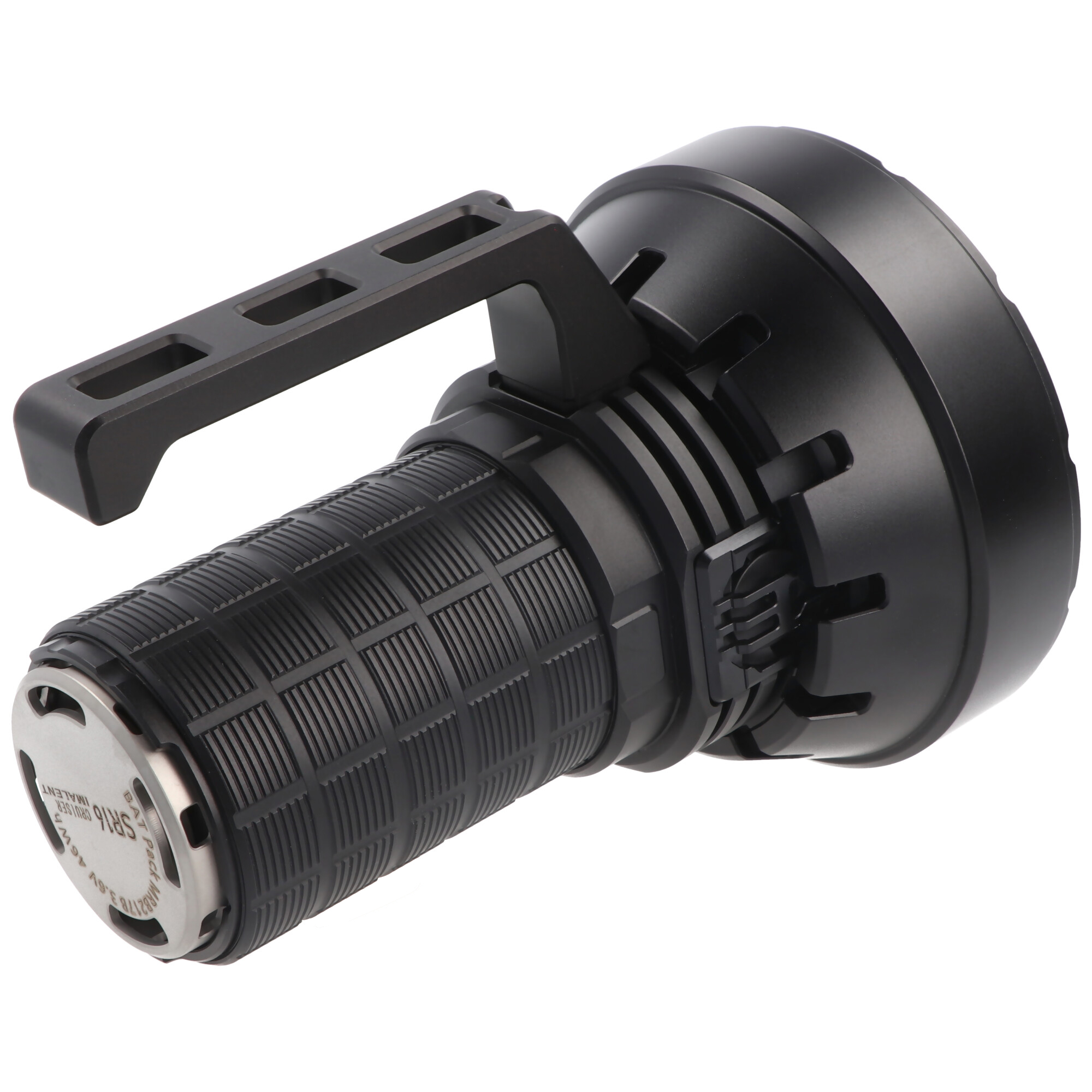 Imalent SR16 LED-Taschenlampe mit 16 Cree XHP 50.3 LEDs Li-Ion Akkupack 4000mAh 55.000 Lumen