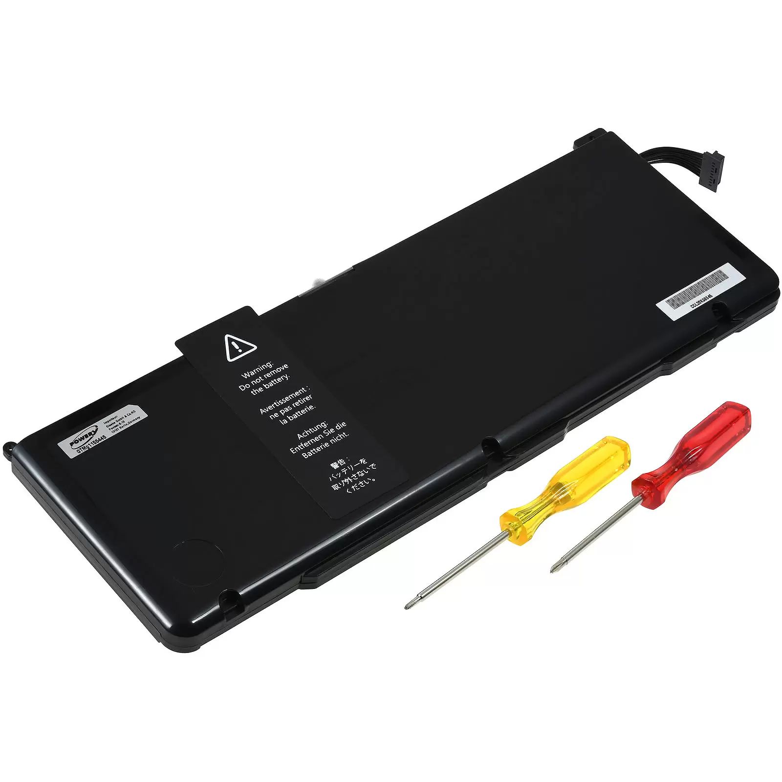 Akku für Apple MacBook 17" A1297 Version 2009/ Typ A1383 - 10,95V - 6900 mAh