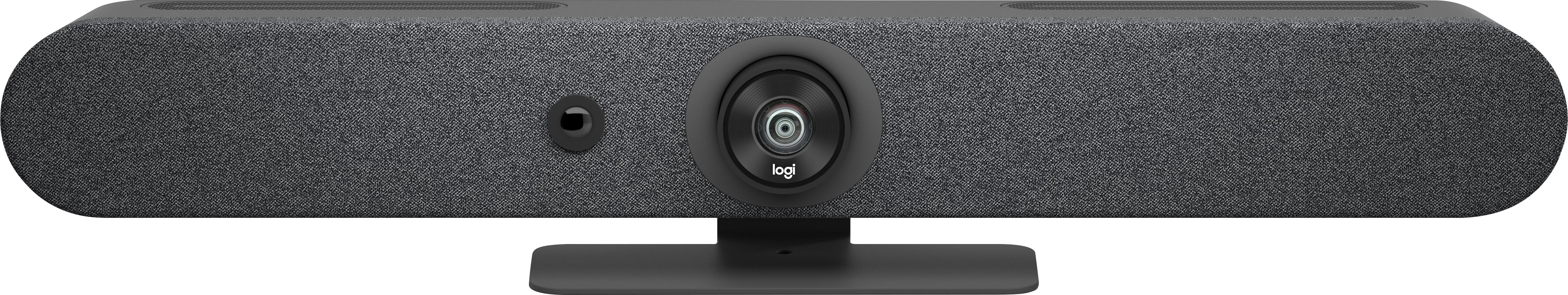 Logitech ConferenceCam RALLY Bar Mini, 4K Ultra HD, grafit 3840x2160, 3x USB 2.0-A, 1x USB 3.0-C, Bluetooth, HDMI, Netzwerk, Fernbedienung