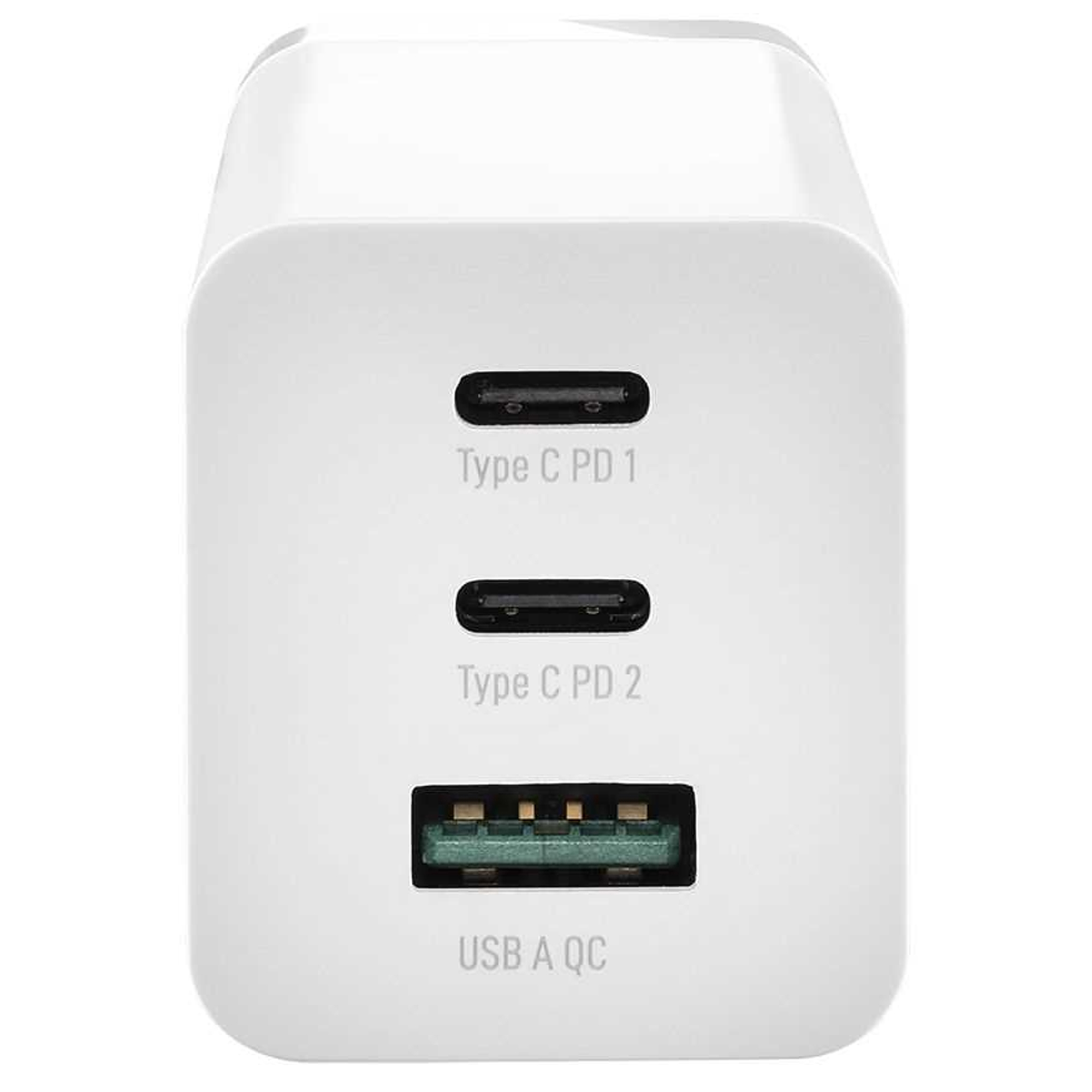 Varta High Speed Ladegerät 65W, Schnellladung für 2x Typ C PD und USB