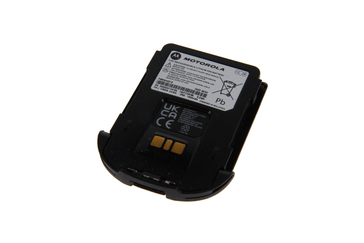 Li-Ion Originalakku für Motorola Bluetooth®-LSM - PMNN4461A, PMNN4461B - 3,7 V 1800 mAh 80x55x15 mm
