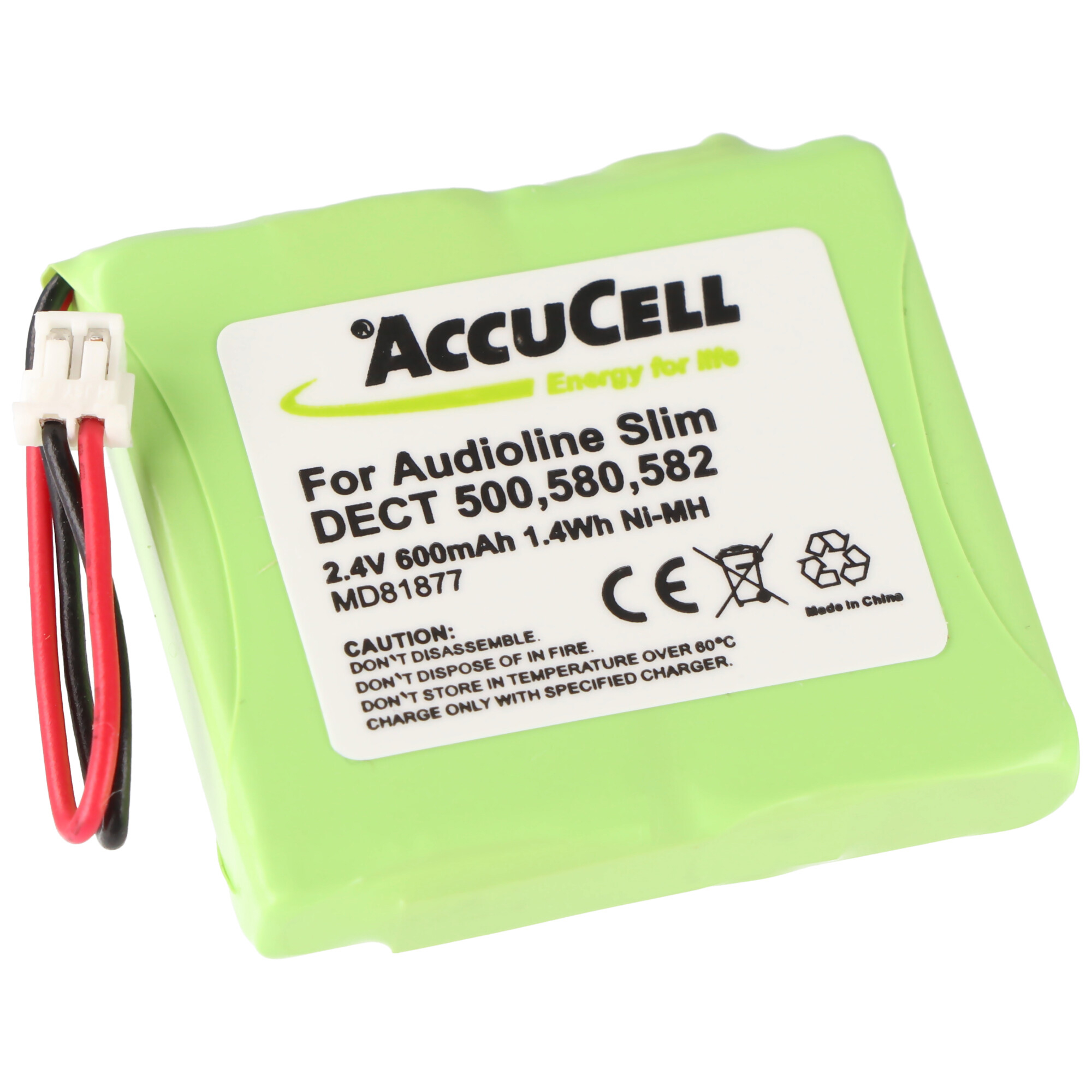 Akku passend für MEDION MD83877 2,4 Volt
