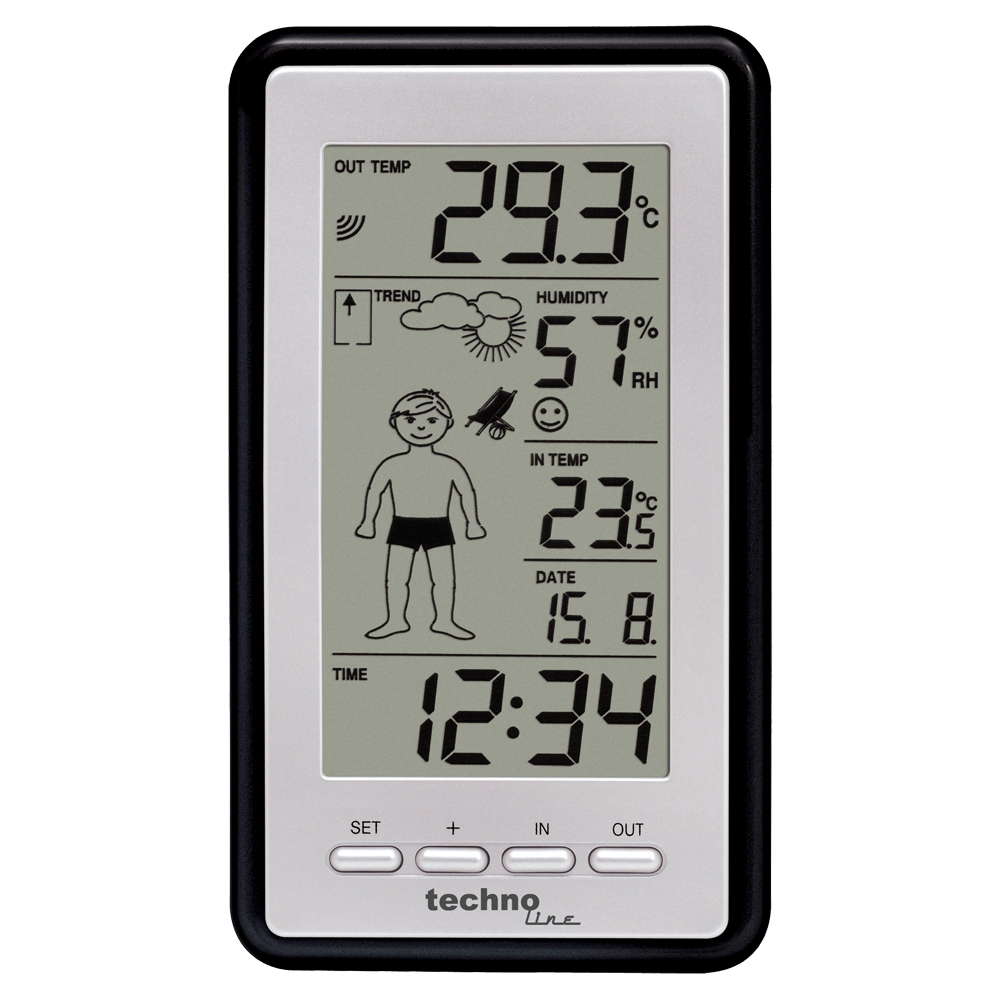 WS 9632-IT - Wetterstation mit "Weather-Boy"
