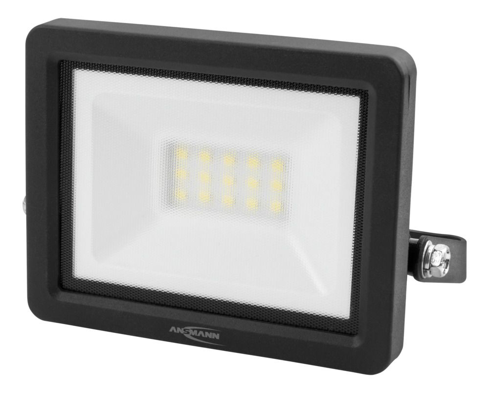 Ansmann WFL10W LED-Wandstrahler, 10 W, ideal für Haus, Hof und Werkstatt
