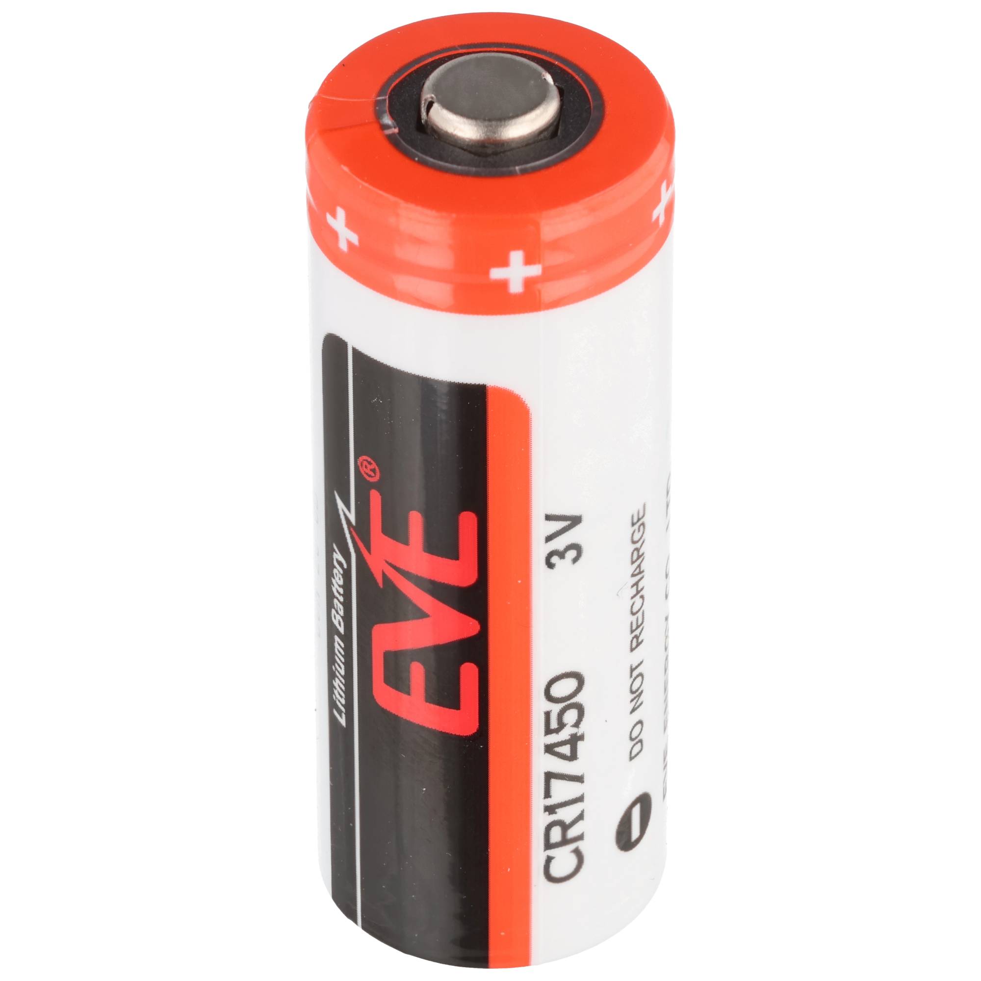 EVE CR17450 A Batterie LiMnO2 3 V, für Bosch Smart Home Rauchmelder II und cybex Anoris T2 i-Size