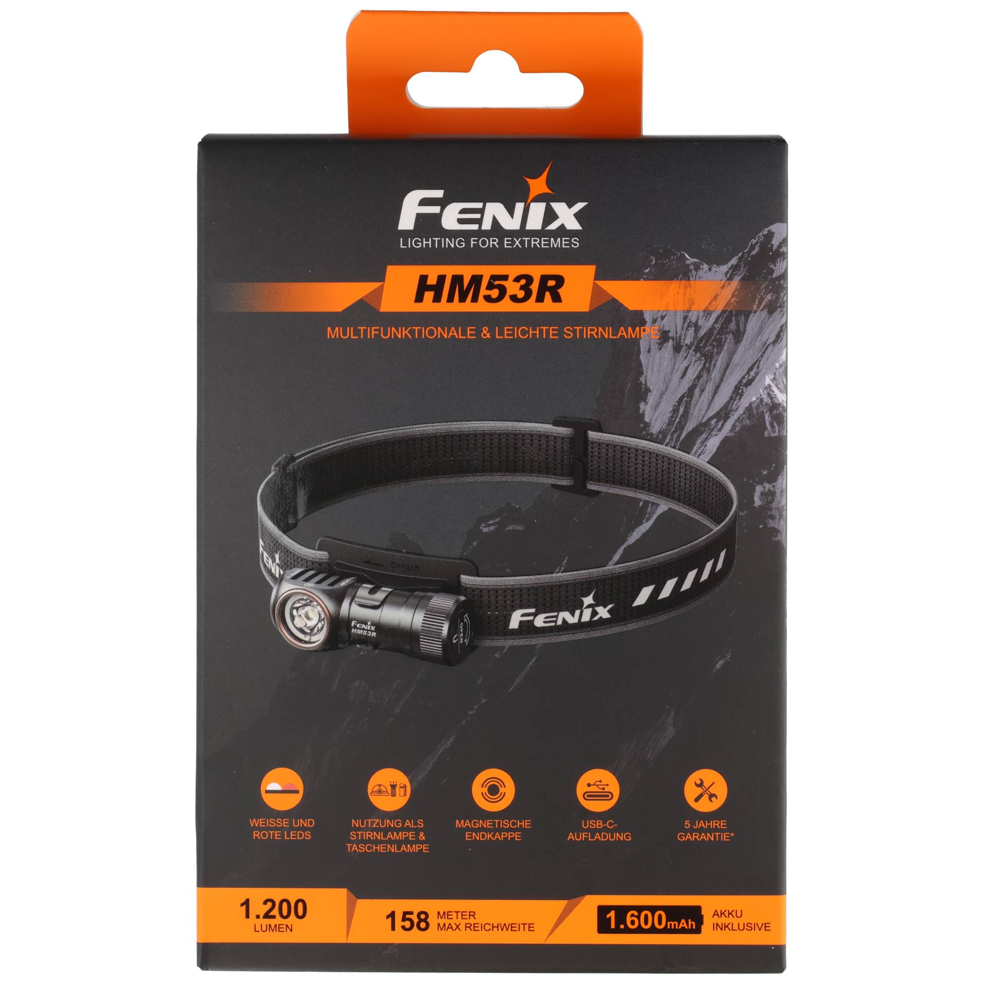 Fenix HM53R LED Stirnlampe