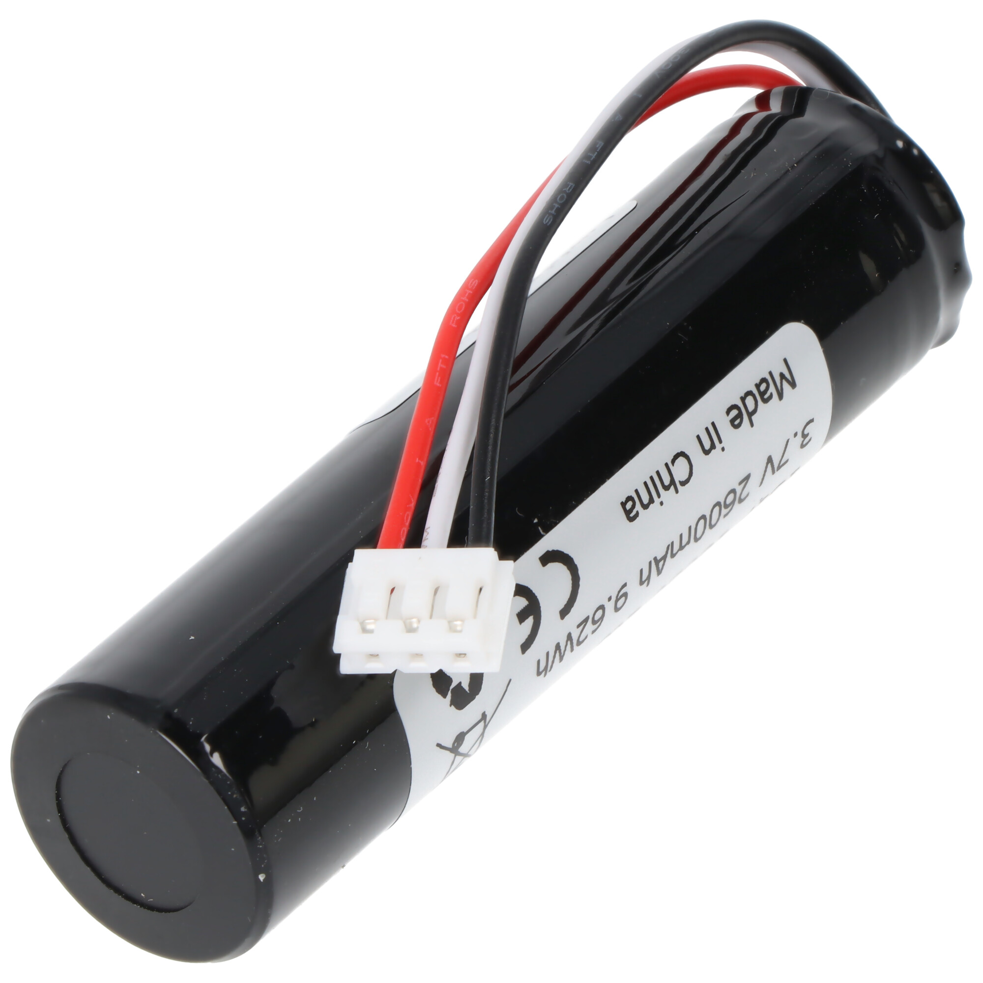 Keeppower 1S1P 18650 2600mAh Li-Ion-Akku mit BMS-Schutz 18650 26J Kabel und Stecker