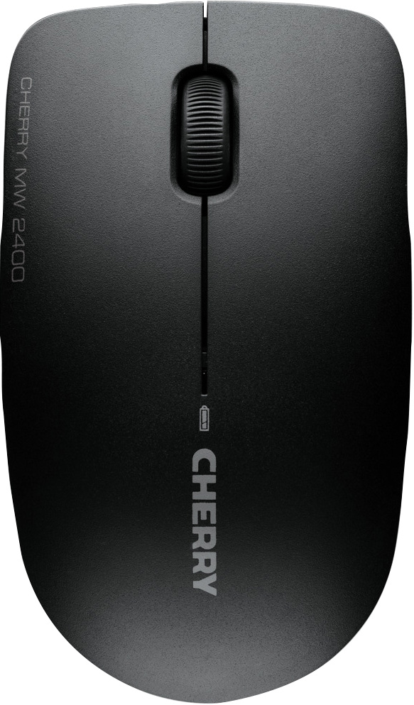 Cherry Maus MW 2400, Wireless, schwarz Optisch, 1200 dpi, 3 Tasten, Retail