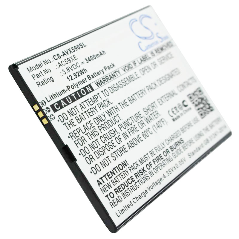 Akku passend für den Archos 59 Xenon Akku AC59XE 3400mAh