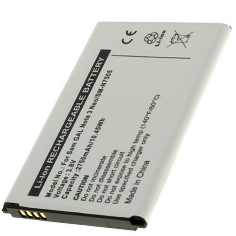 Samsung SM-N7505 Akku Galaxy Note 3 Neo als Nachbau Akku von AccuCell