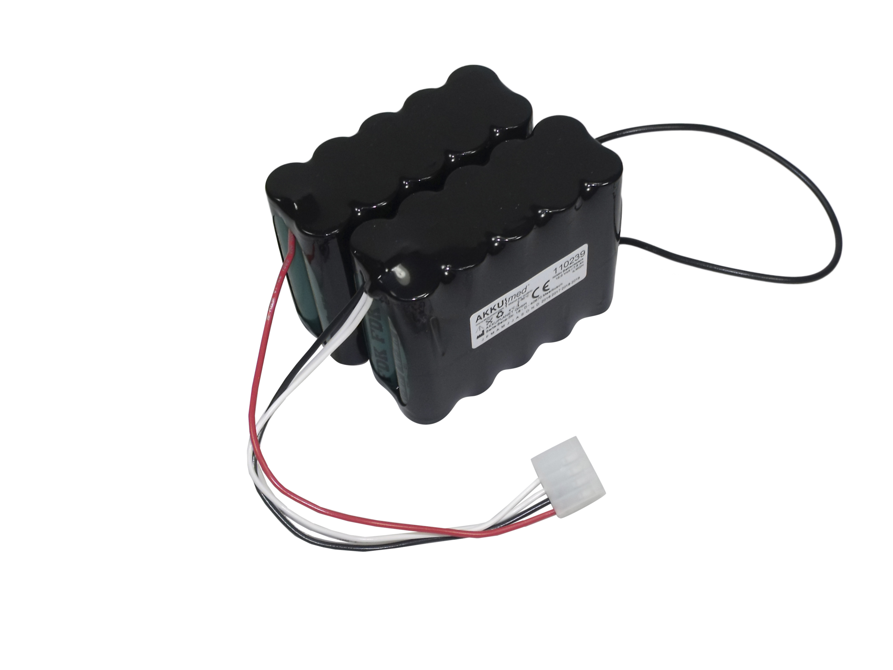NiMH Akku passend für Criticon Dinamap Pro 1000 12 Volt 8,0 Ah CE Konform