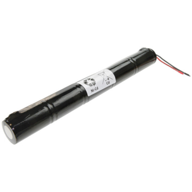 Notbeleuchtungs-Akku L1x5 Saft VNT D mit Kabel 10cm mit offener Litze 6V, 4000mAh