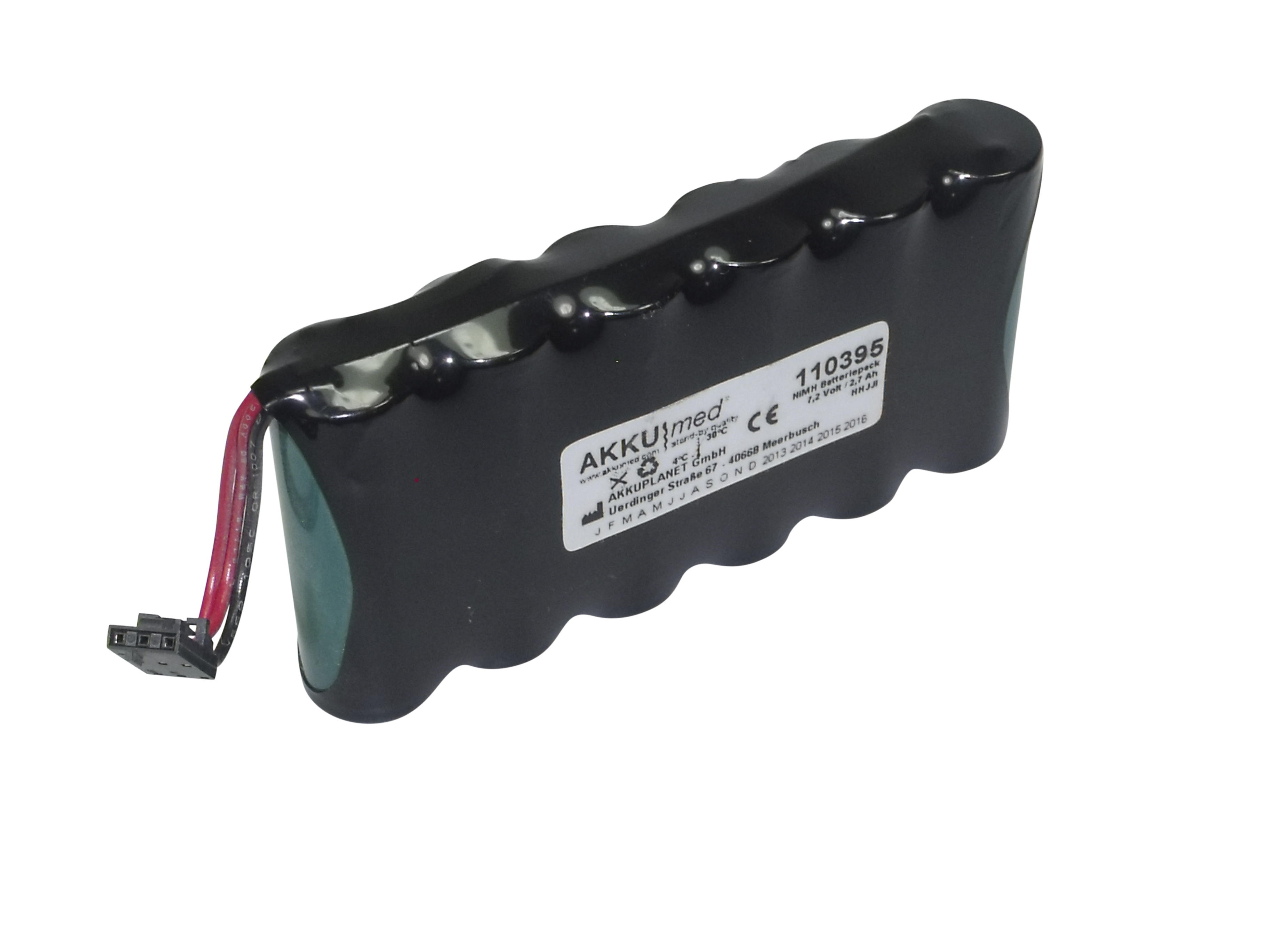 NiMH Akku passend für Philips Pagewriter 10, 10i - Typ M2662A/ M3941A