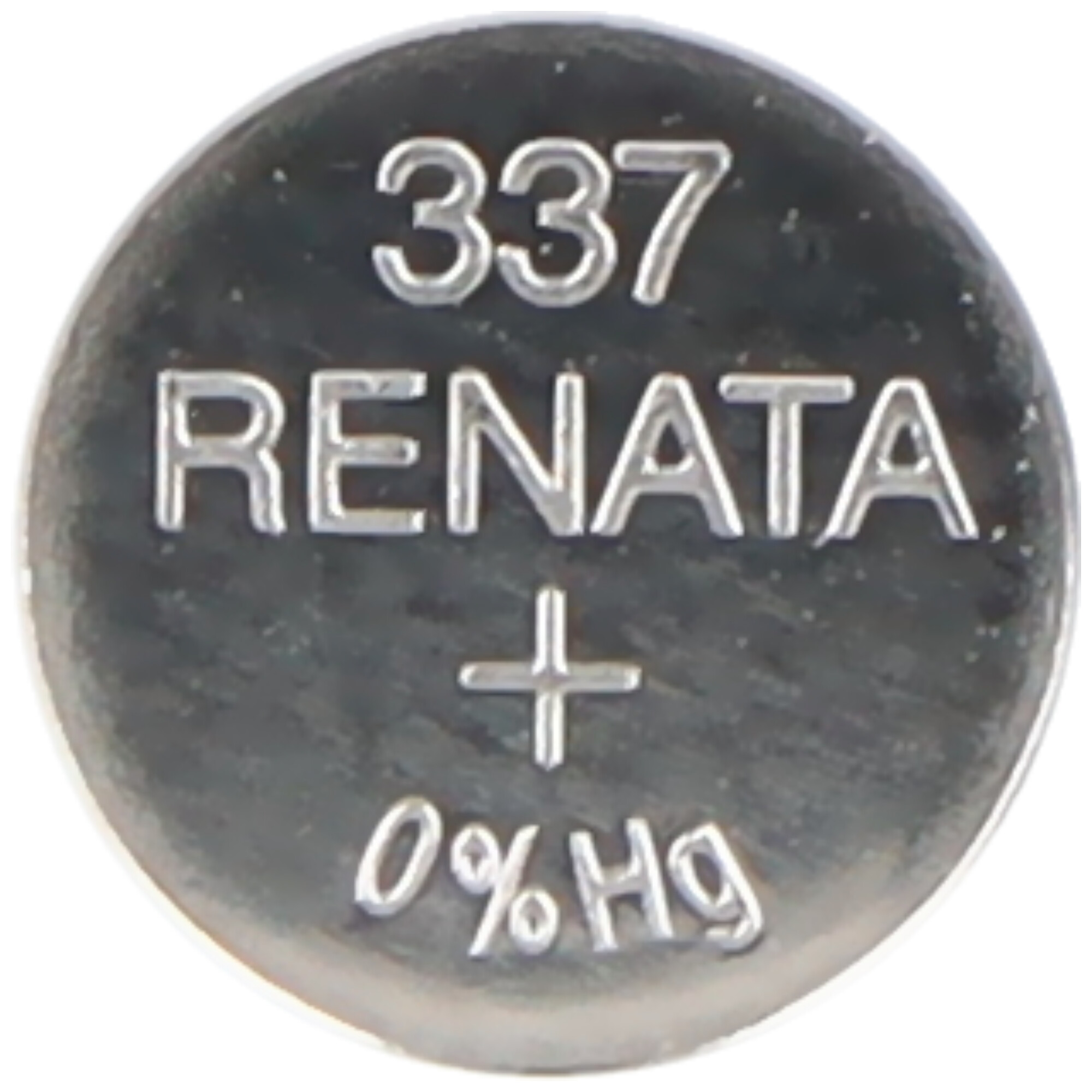 Renata Silberoxid Knopfzelle 337, SR416SW Batterie, 1 Stück